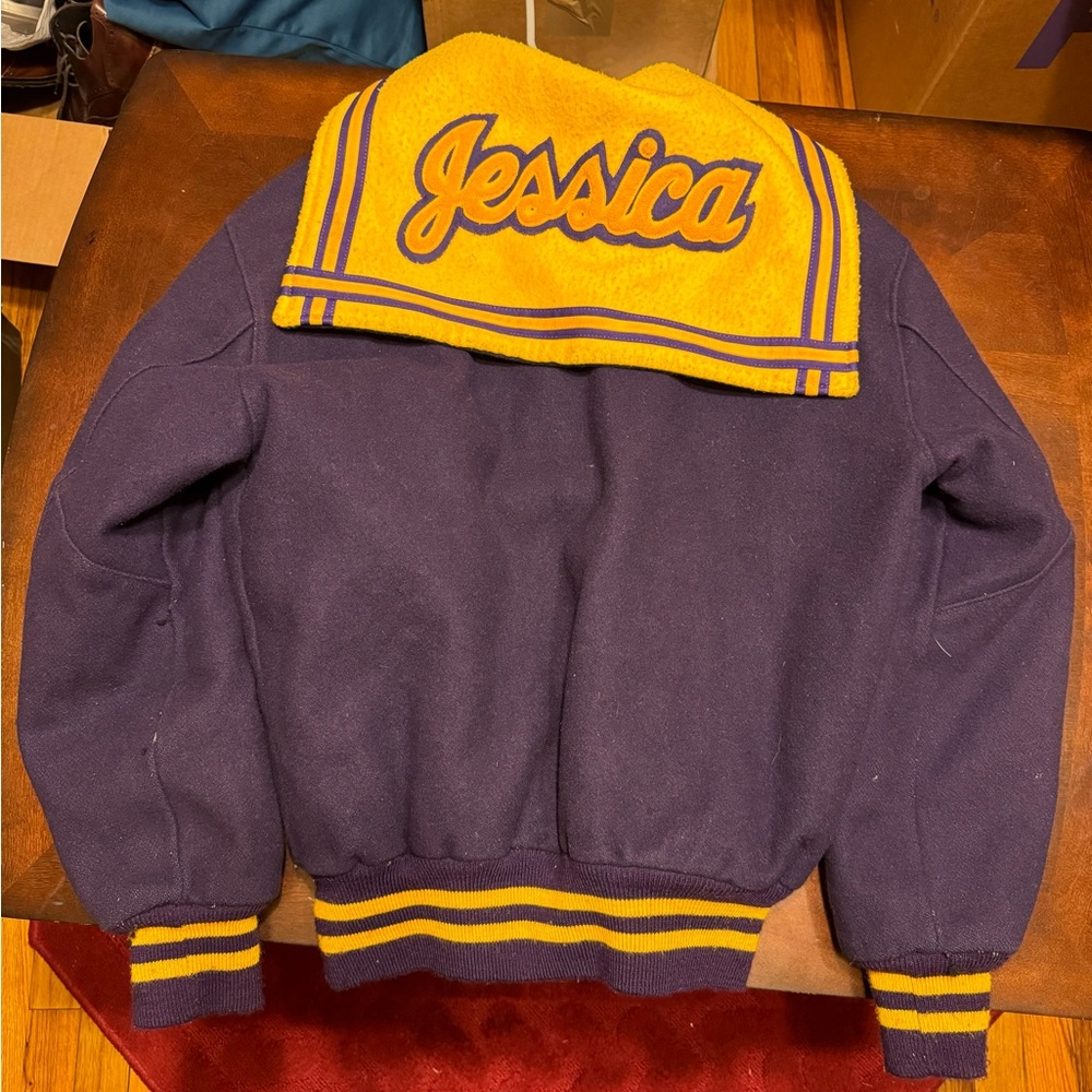 Vintage High School Letterman Jacket / Unisex